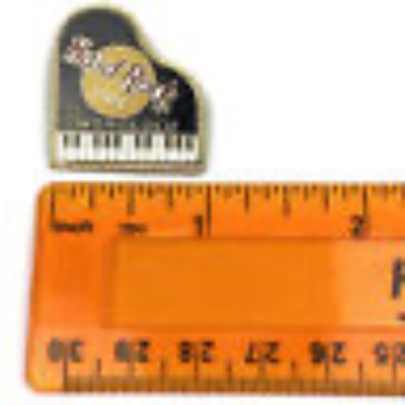 Hard Rock Cafe Honolulu Grand Piano Pin Gold Tone - Picture 5 of 6